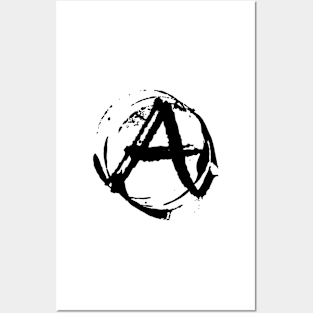 Anarchy Symbol Design Posters and Art